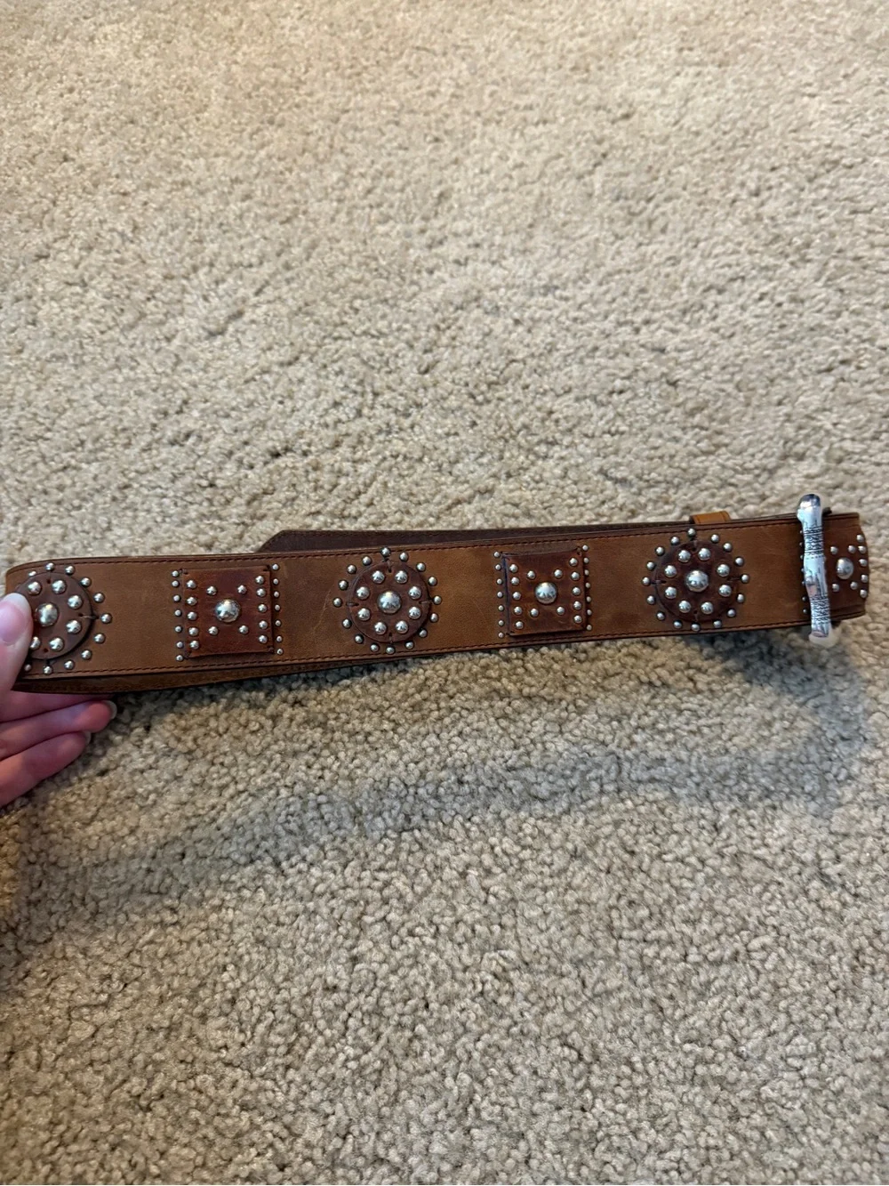 Brighton leather belt